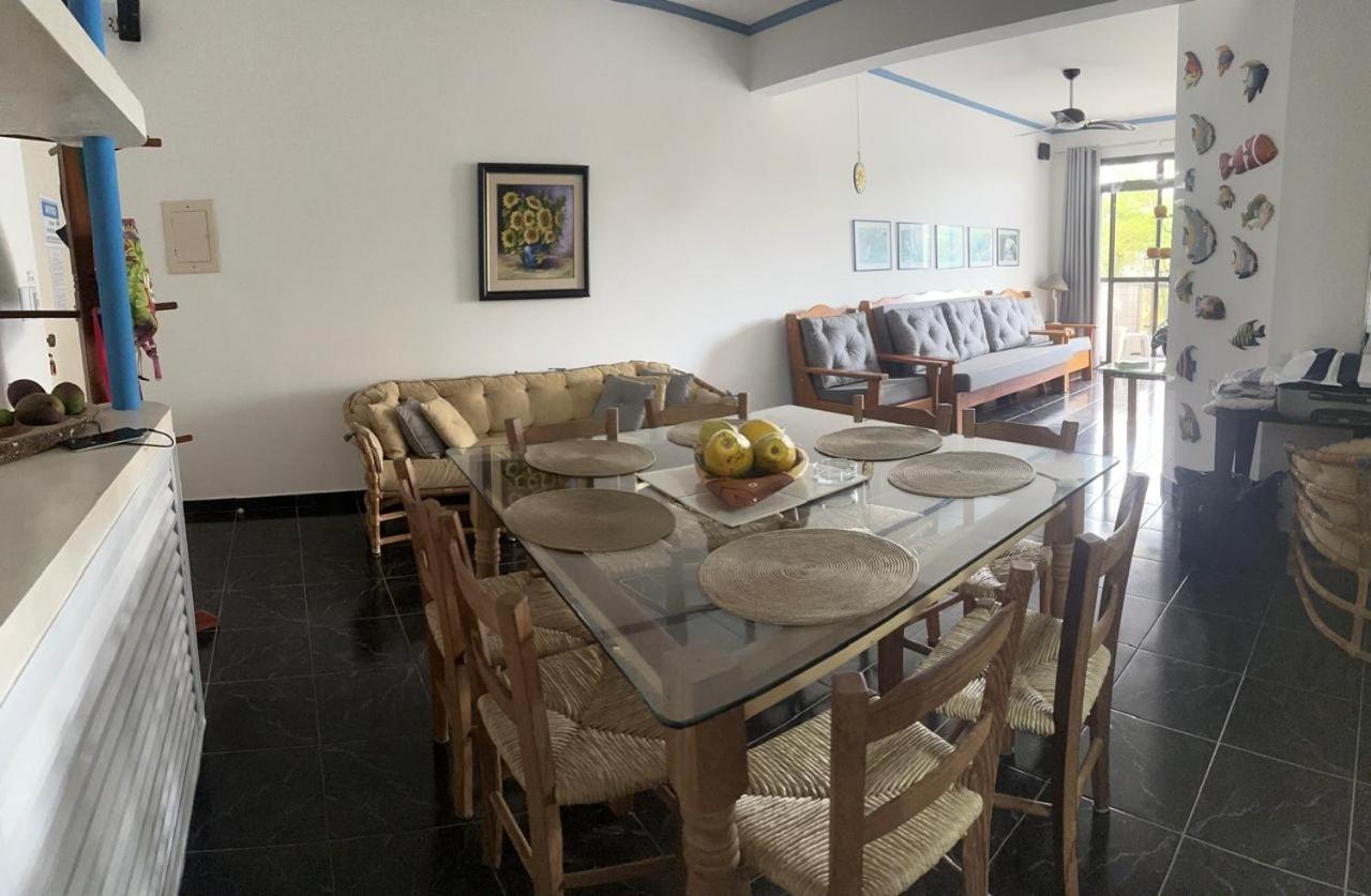 Apartamento Na Praia Grande ウバトゥバ エクステリア 写真