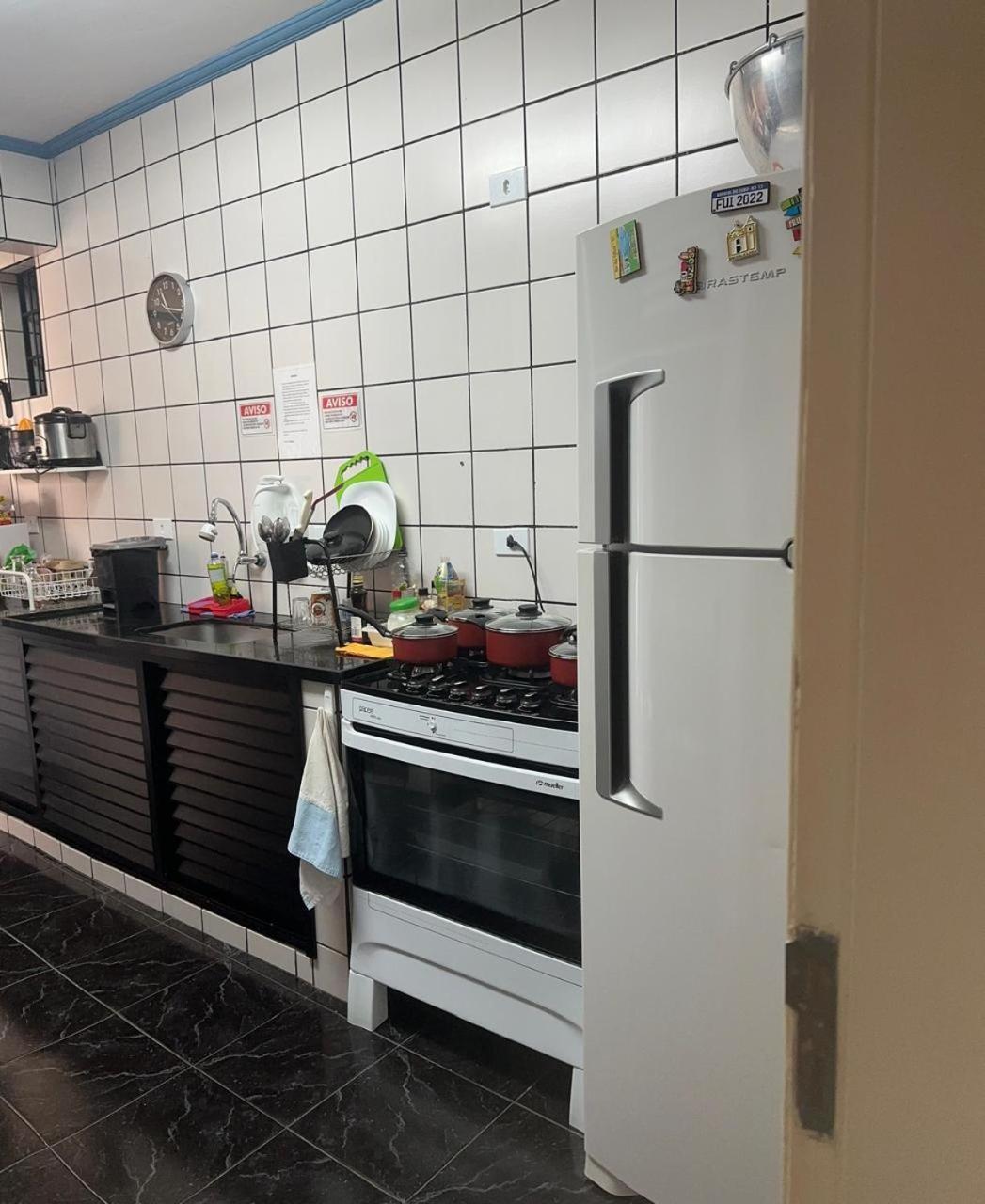 Apartamento Na Praia Grande ウバトゥバ エクステリア 写真