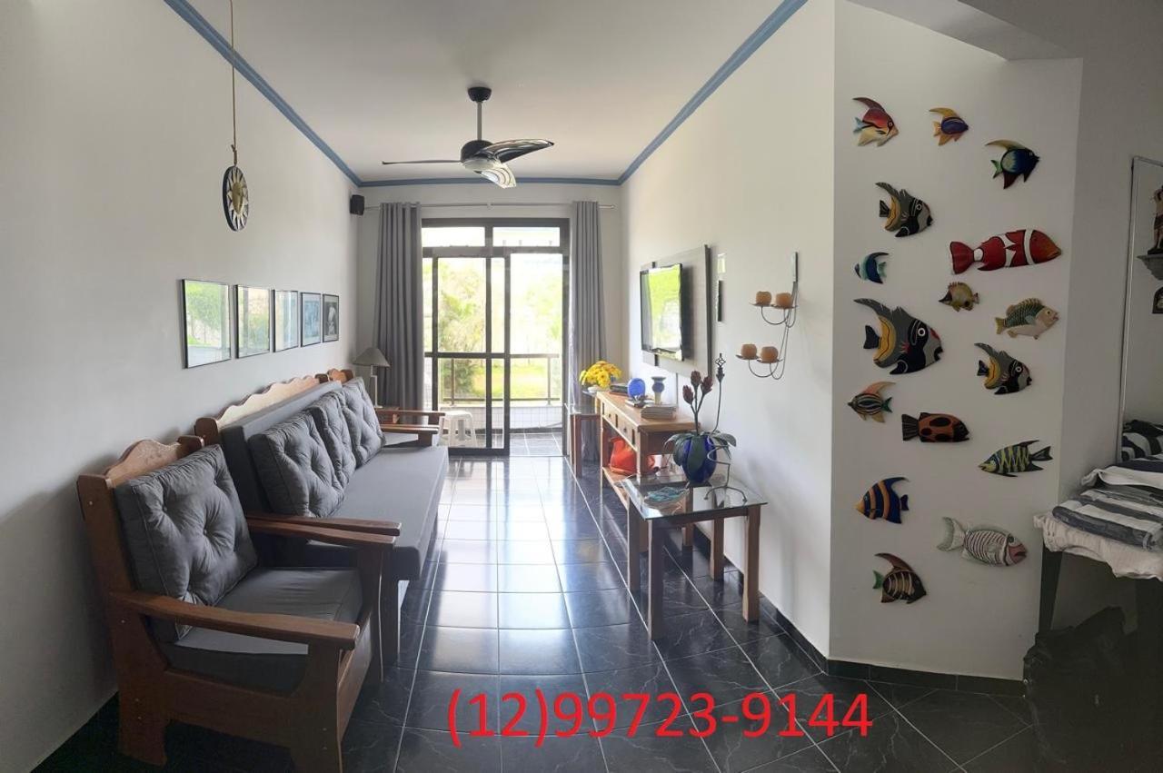 Apartamento Na Praia Grande ウバトゥバ エクステリア 写真